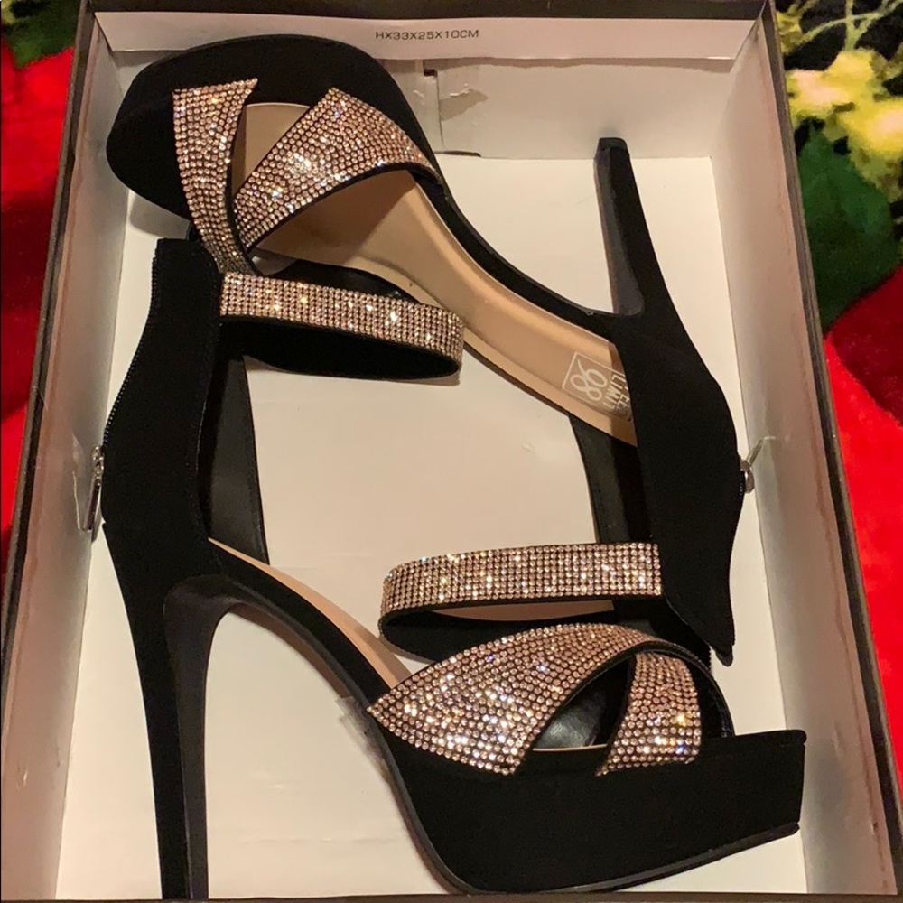 Black heels
